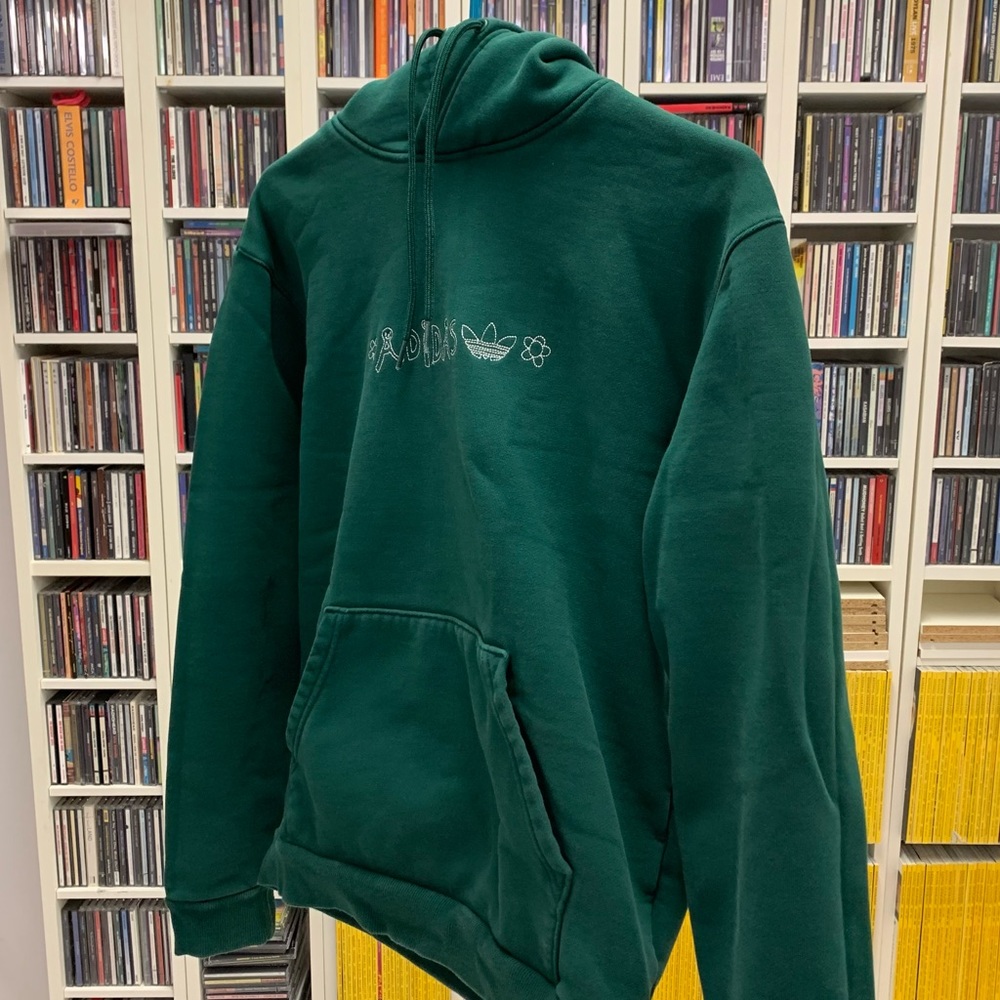 Adidas Lc Flower Hoodie Men Small